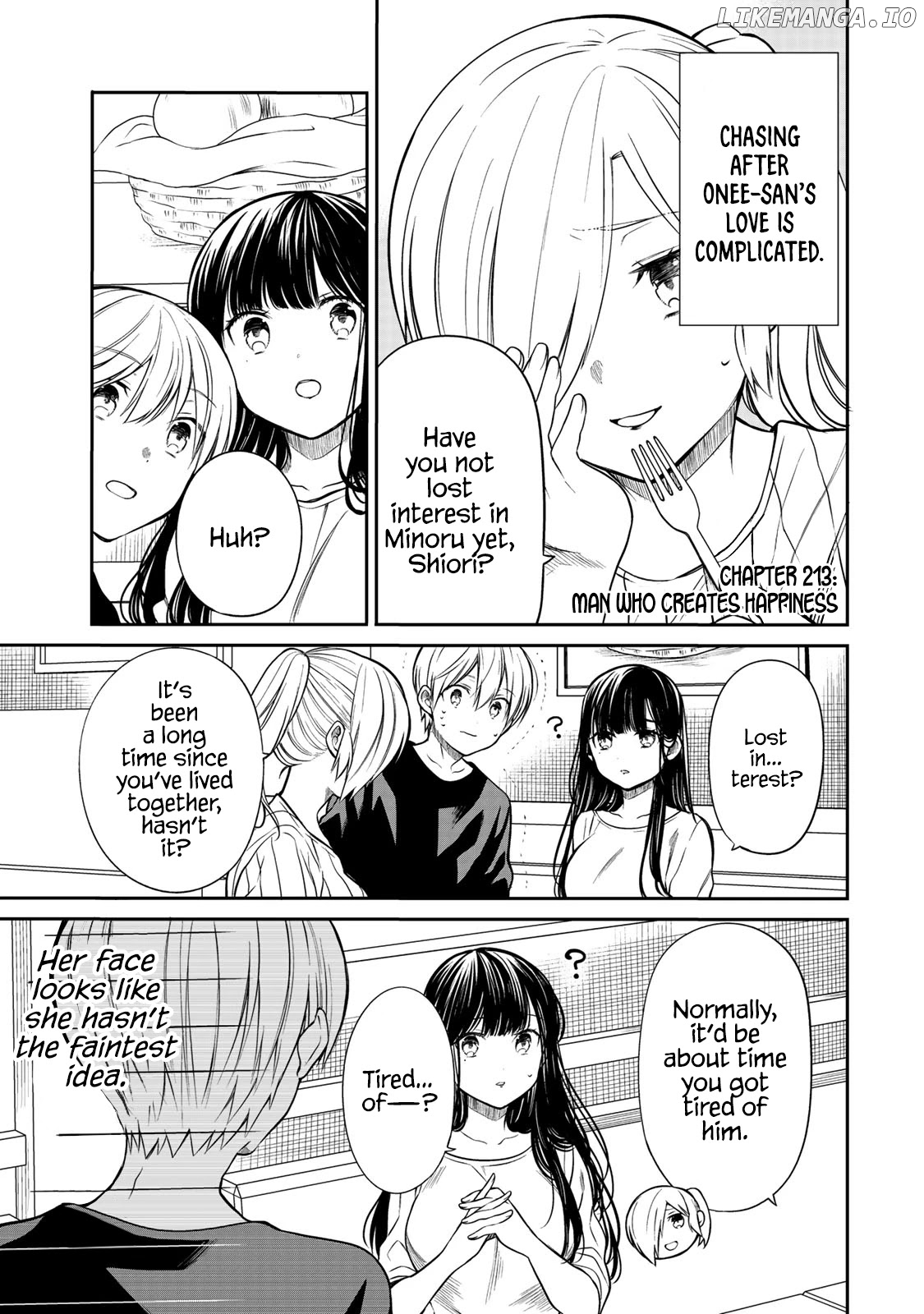 The Story of an Onee-San Who Wants to Keep a High School Boy chapter 213 - page 2