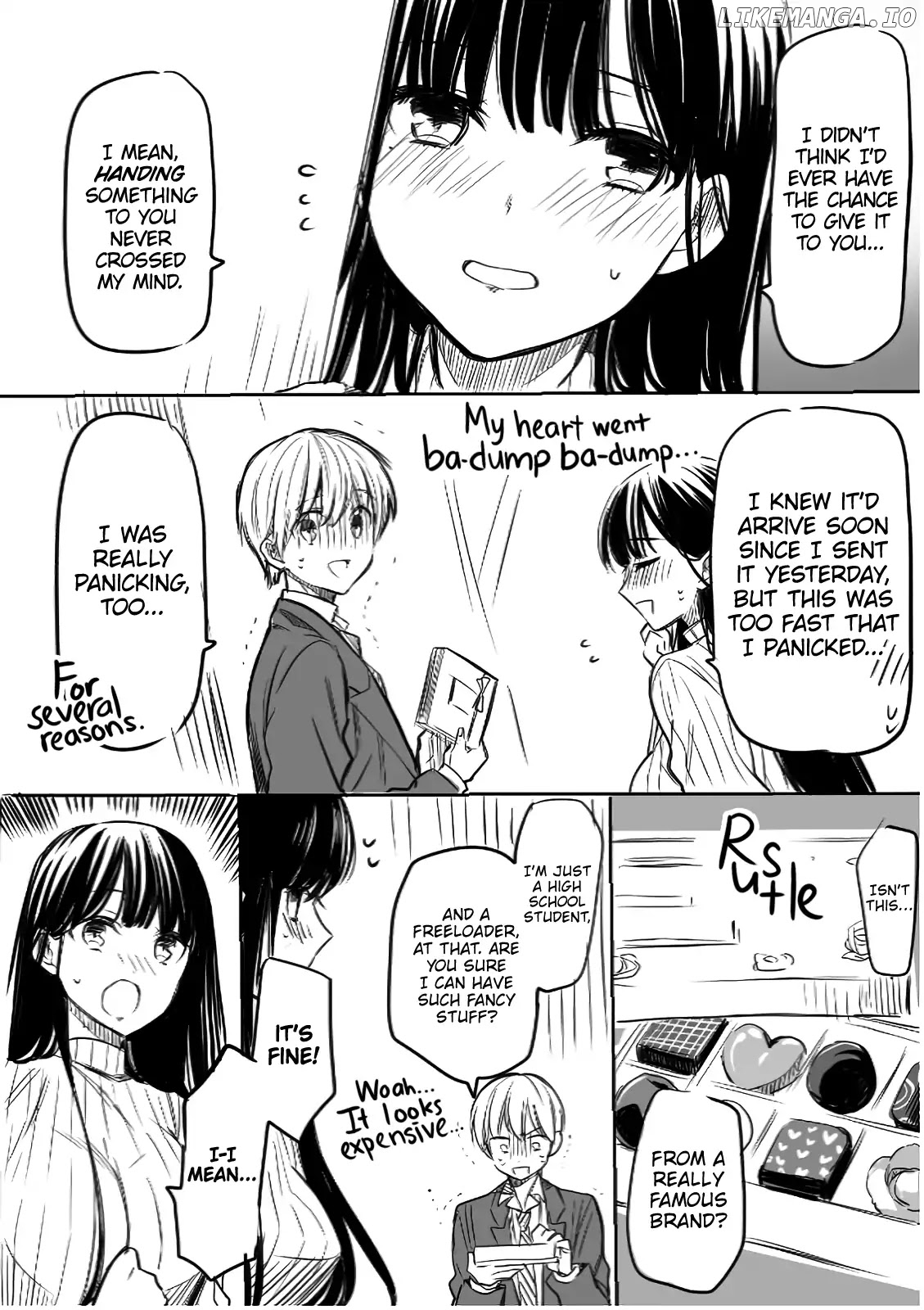 The Story of an Onee-San Who Wants to Keep a High School Boy chapter 5.5 - page 2