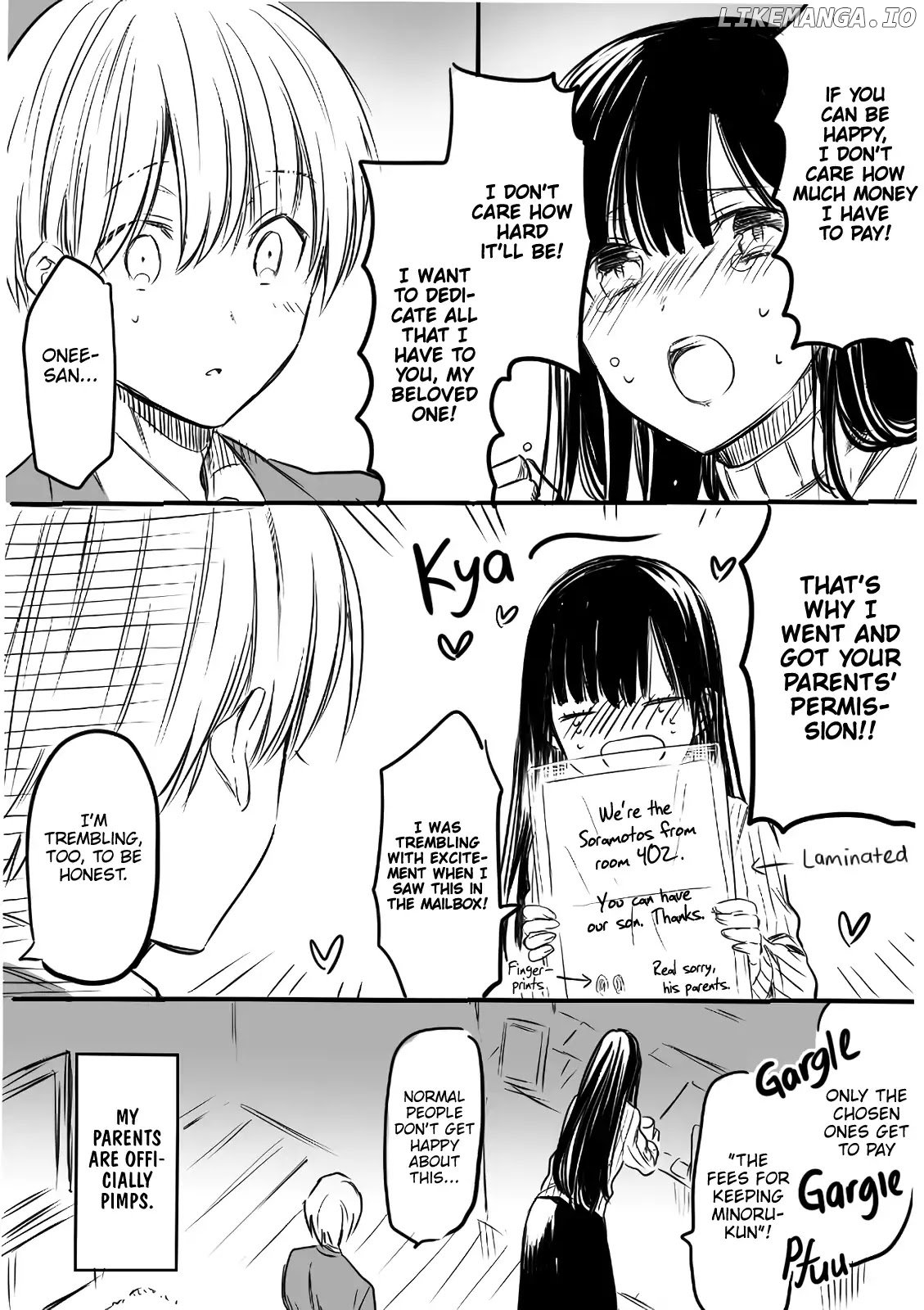 The Story of an Onee-San Who Wants to Keep a High School Boy chapter 4 - page 4