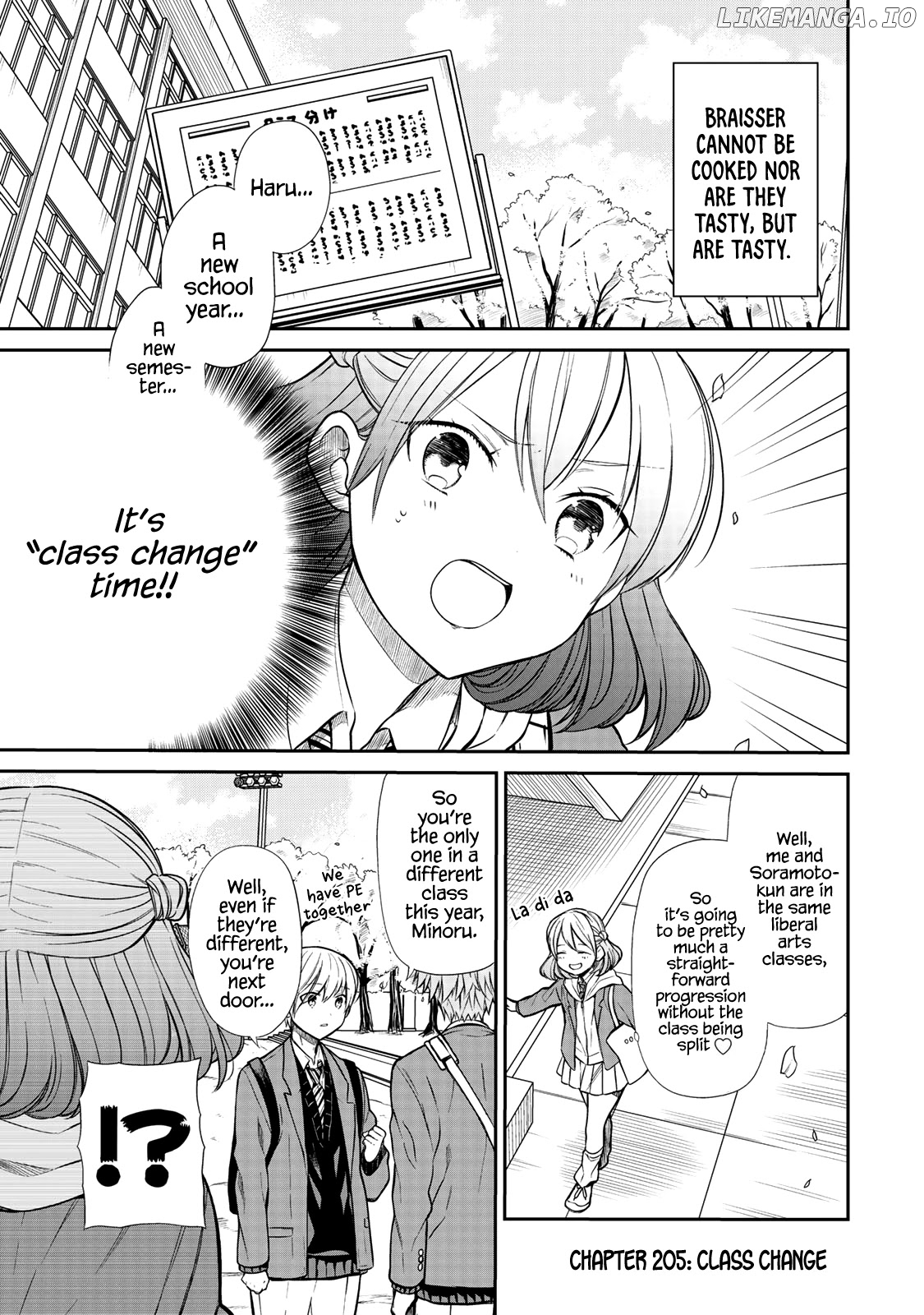 The Story of an Onee-San Who Wants to Keep a High School Boy chapter 205 - page 2