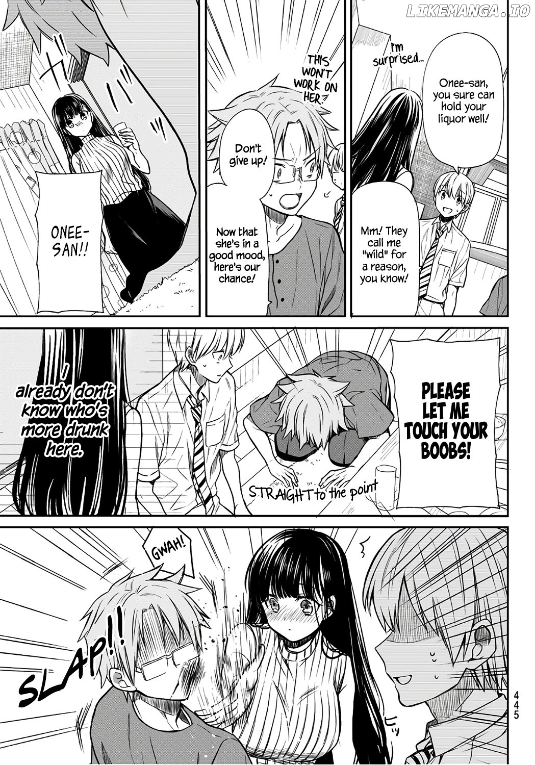 The Story of an Onee-San Who Wants to Keep a High School Boy chapter 41 - page 4