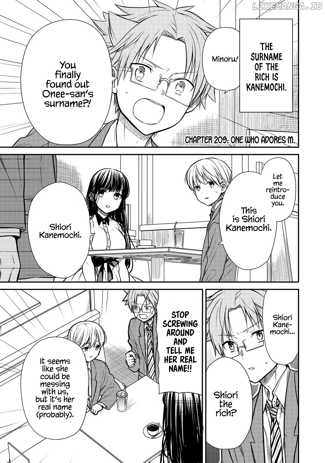 The Story of an Onee-San Who Wants to Keep a High School Boy chapter 209 - page 2