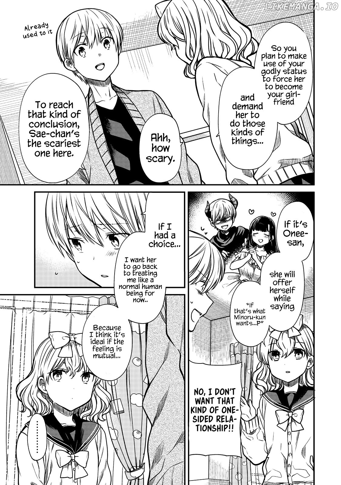 The Story of an Onee-San Who Wants to Keep a High School Boy chapter 163 - page 4