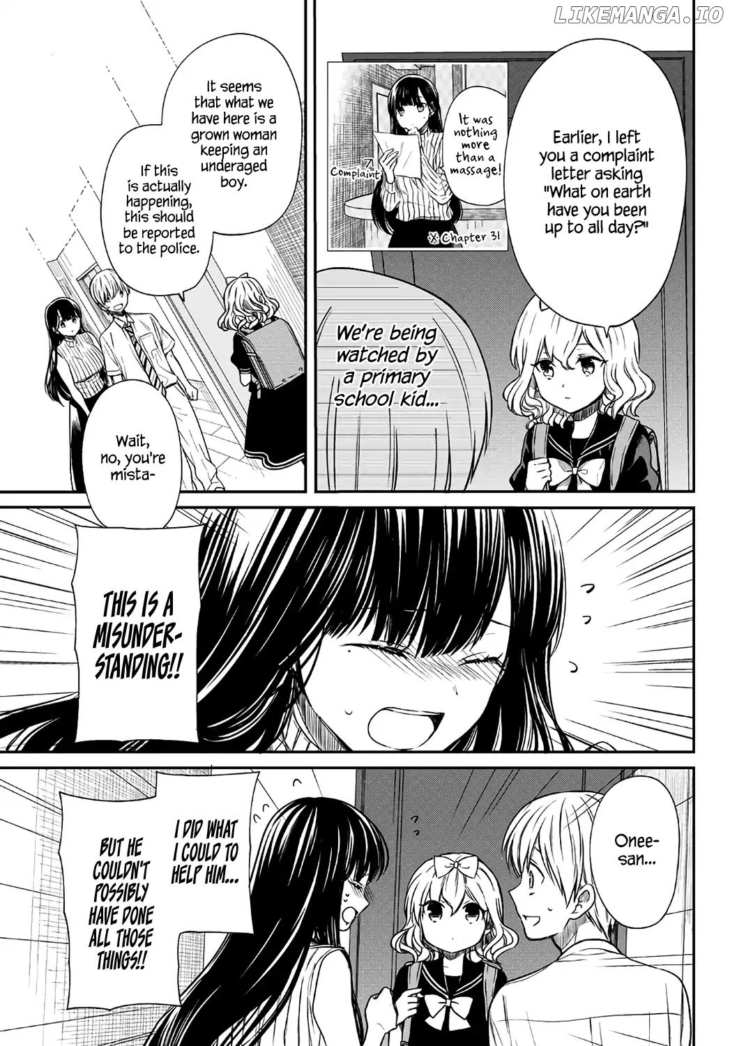 The Story of an Onee-San Who Wants to Keep a High School Boy chapter 43 - page 4