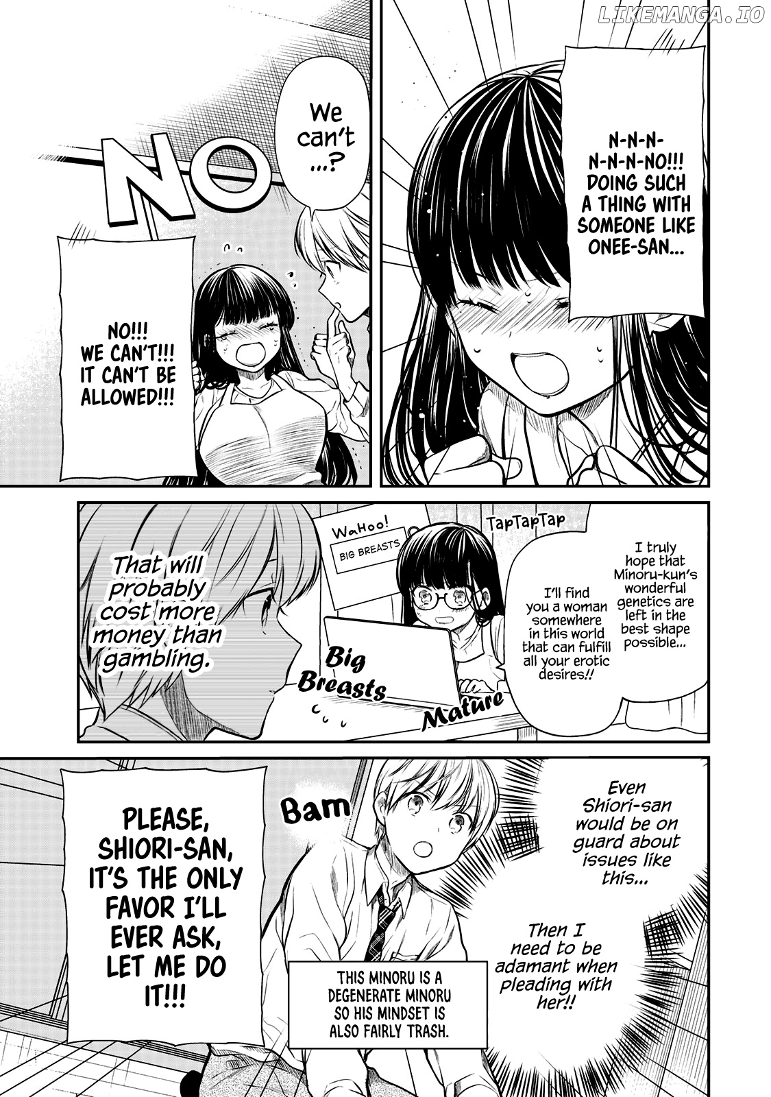 The Story of an Onee-San Who Wants to Keep a High School Boy chapter 151.5 - page 4