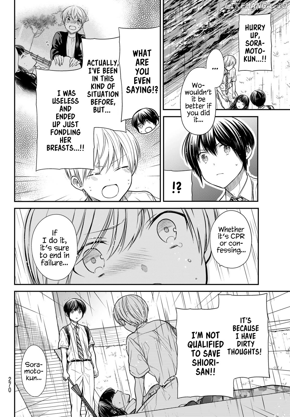 The Story of an Onee-San Who Wants to Keep a High School Boy chapter 255 - page 3