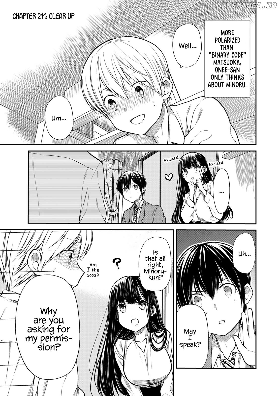 The Story of an Onee-San Who Wants to Keep a High School Boy chapter 211 - page 2