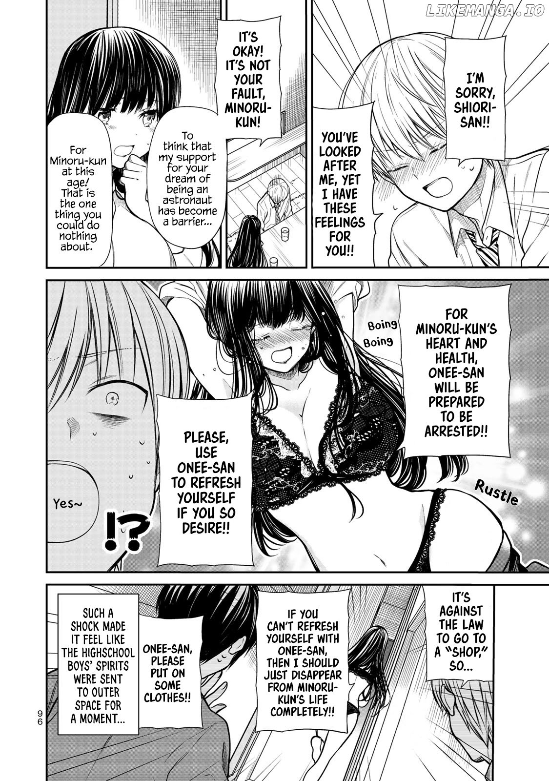 The Story of an Onee-San Who Wants to Keep a High School Boy chapter 211 - page 5