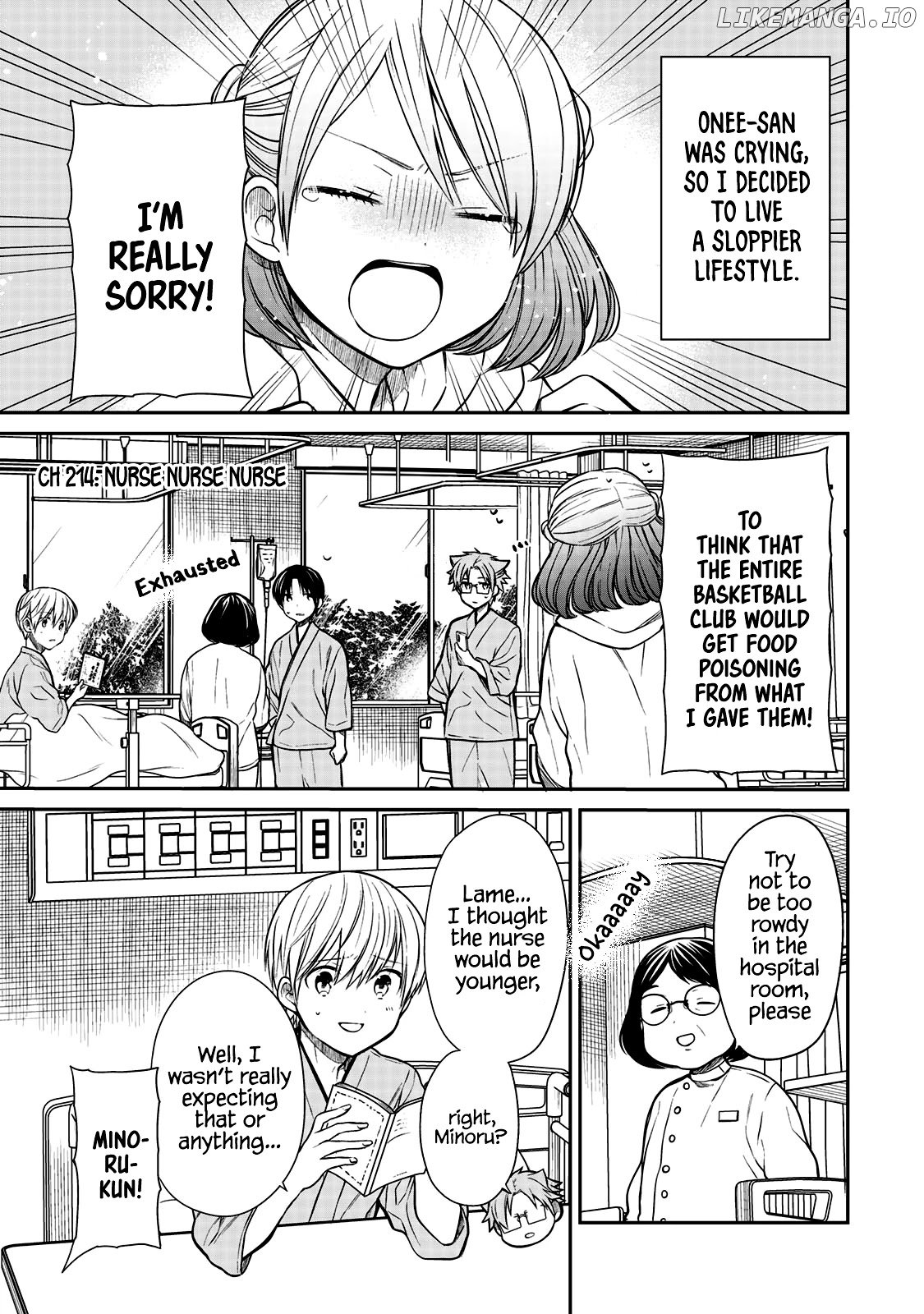 The Story of an Onee-San Who Wants to Keep a High School Boy chapter 214 - page 2