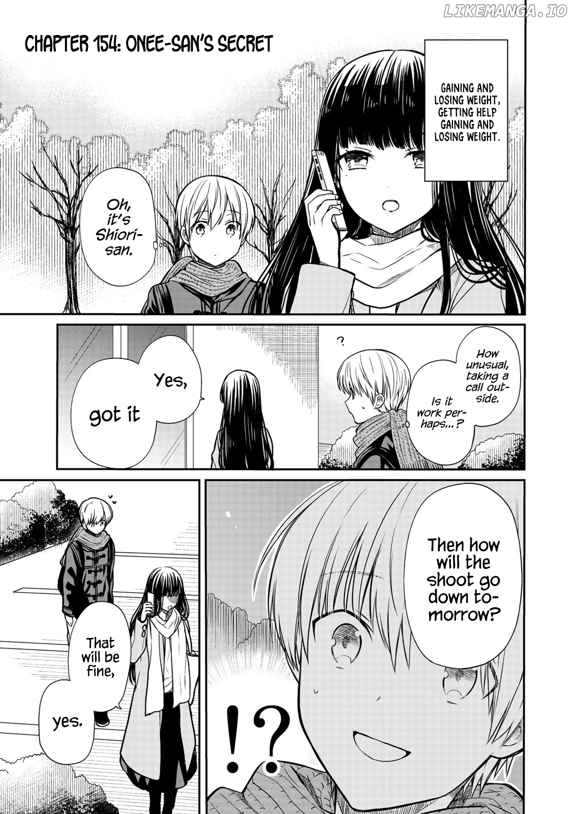 The Story of an Onee-San Who Wants to Keep a High School Boy chapter 154 - page 2