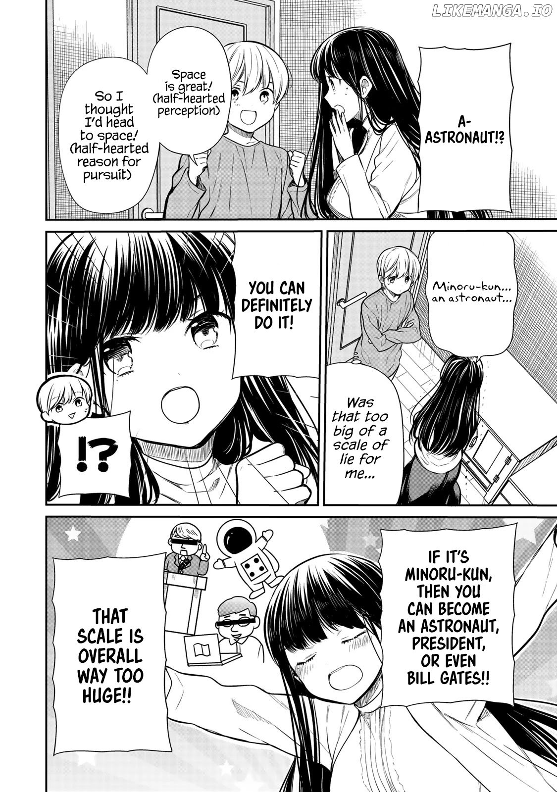 The Story of an Onee-San Who Wants to Keep a High School Boy chapter 202 - page 3