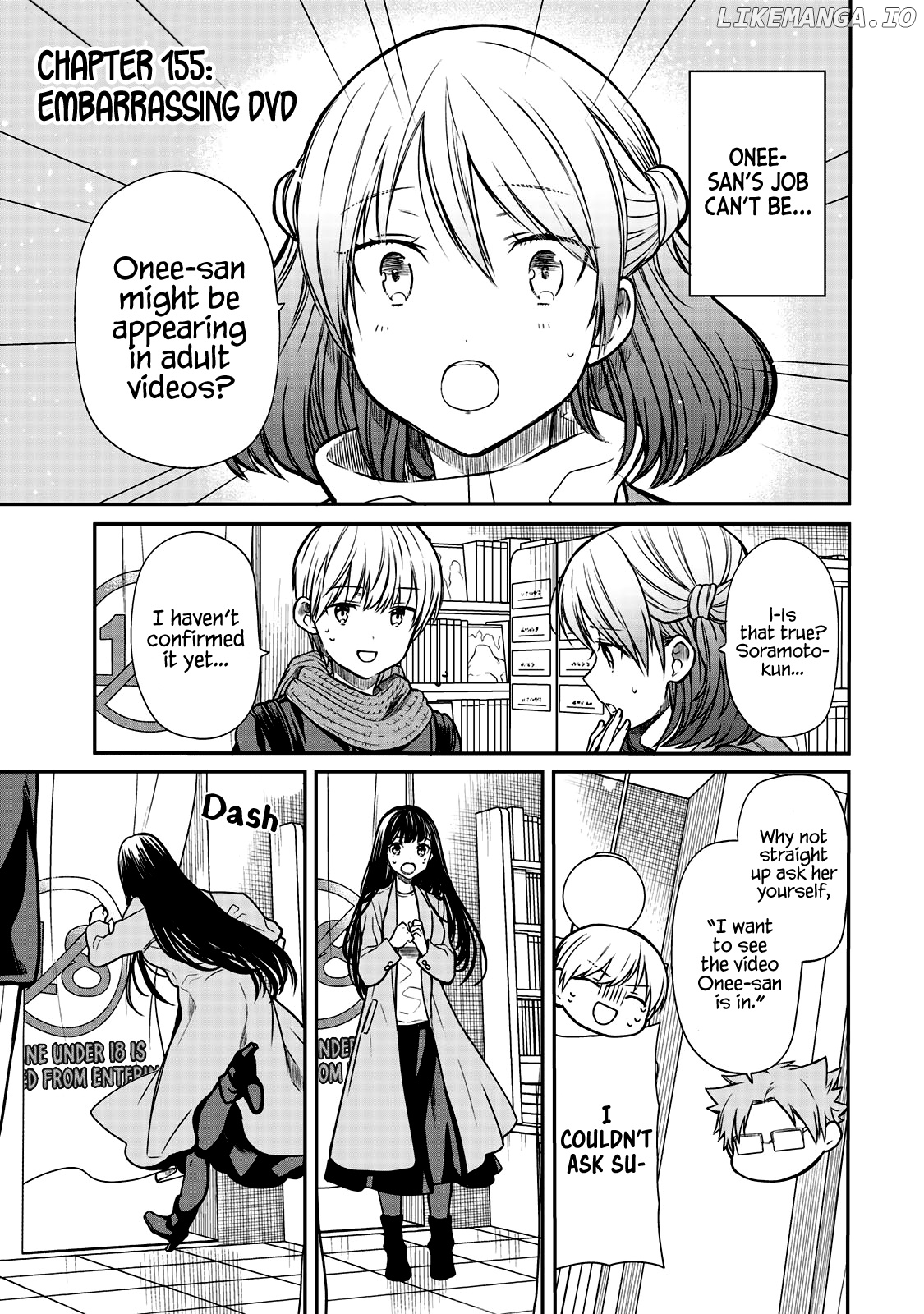 The Story of an Onee-San Who Wants to Keep a High School Boy chapter 155 - page 2