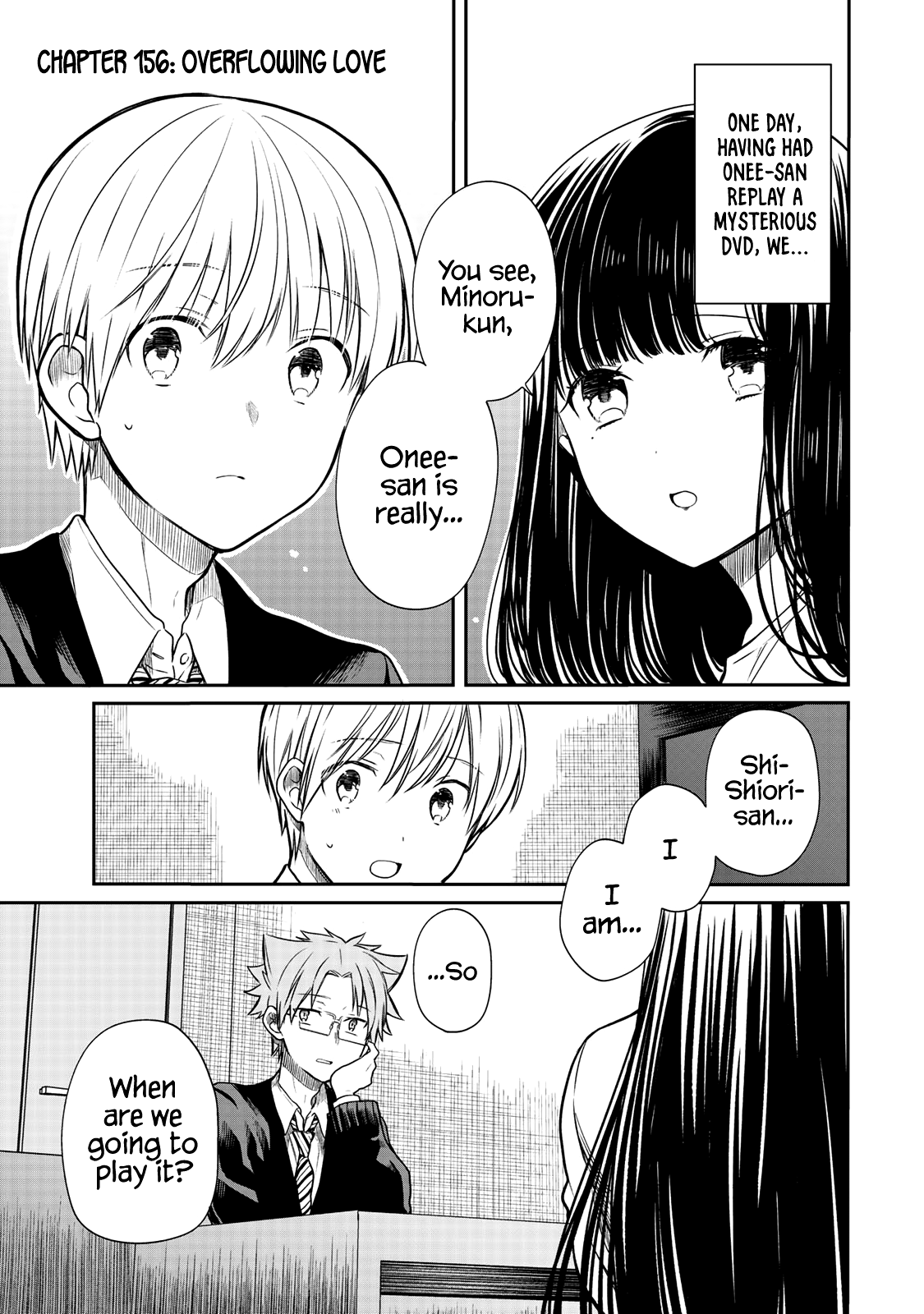 The Story of an Onee-San Who Wants to Keep a High School Boy chapter 156 - page 2