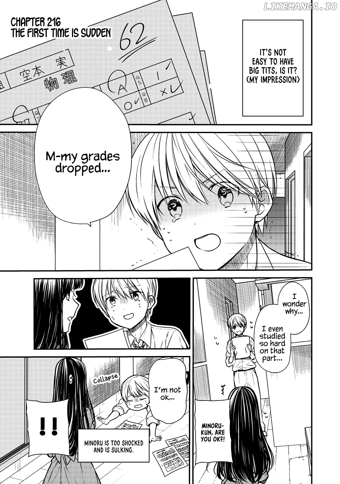 The Story of an Onee-San Who Wants to Keep a High School Boy chapter 216 - page 2