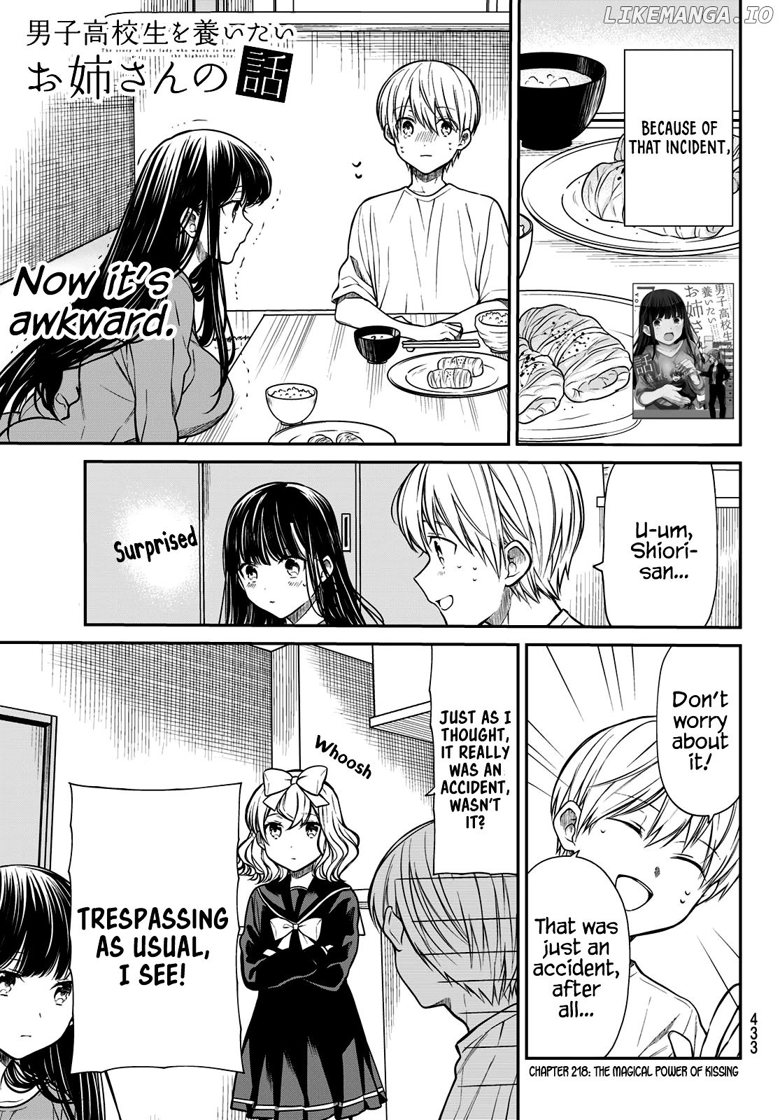 The Story of an Onee-San Who Wants to Keep a High School Boy chapter 218 - page 2