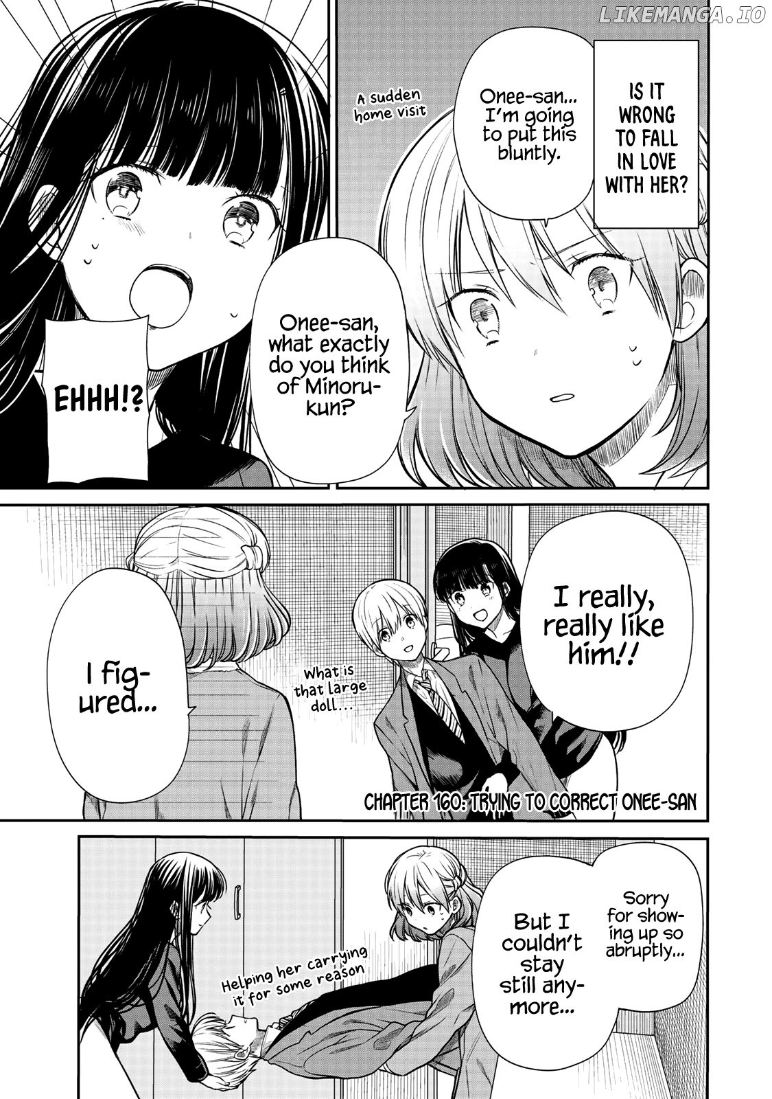 The Story of an Onee-San Who Wants to Keep a High School Boy chapter 160 - page 2