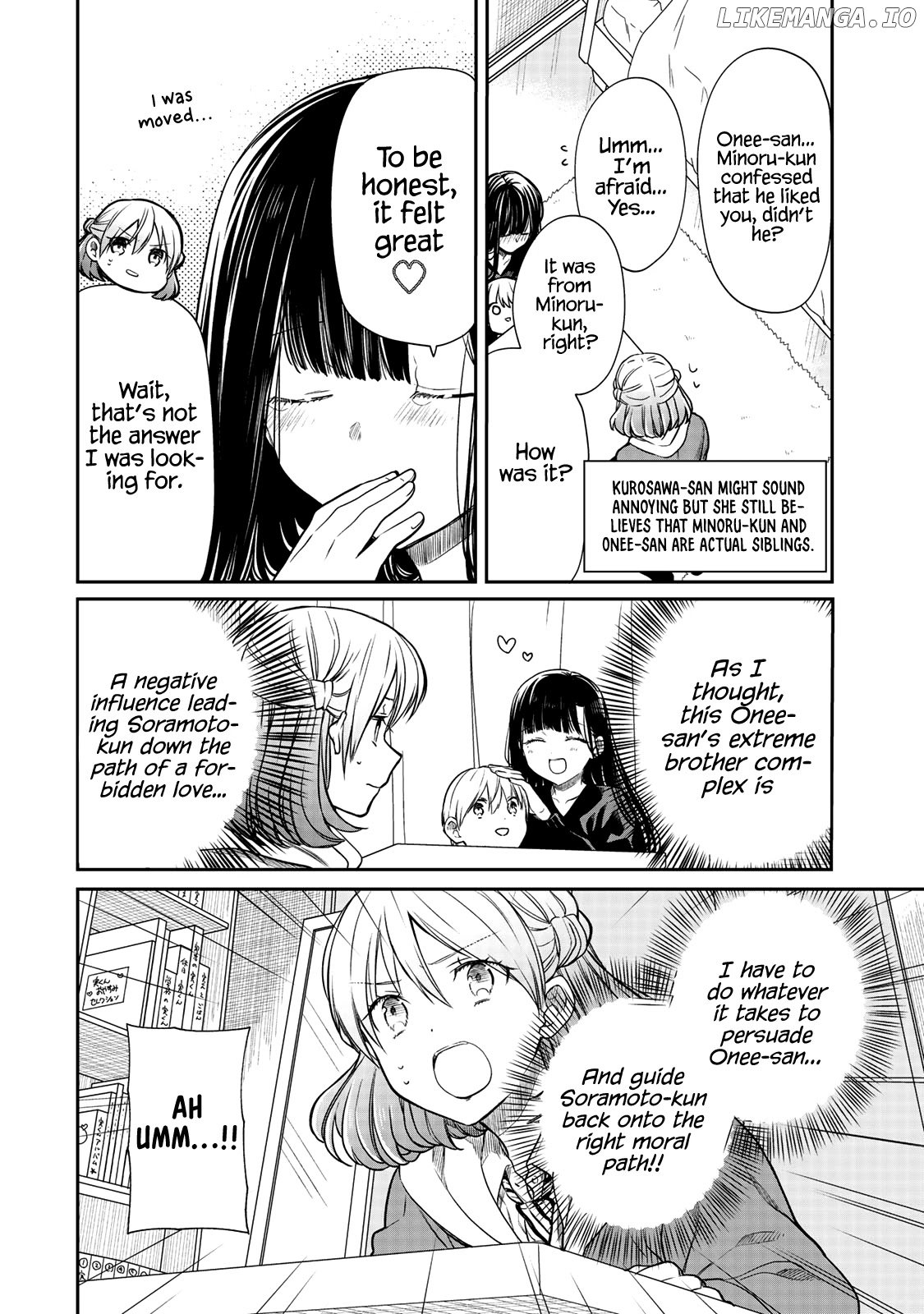 The Story of an Onee-San Who Wants to Keep a High School Boy chapter 160 - page 3