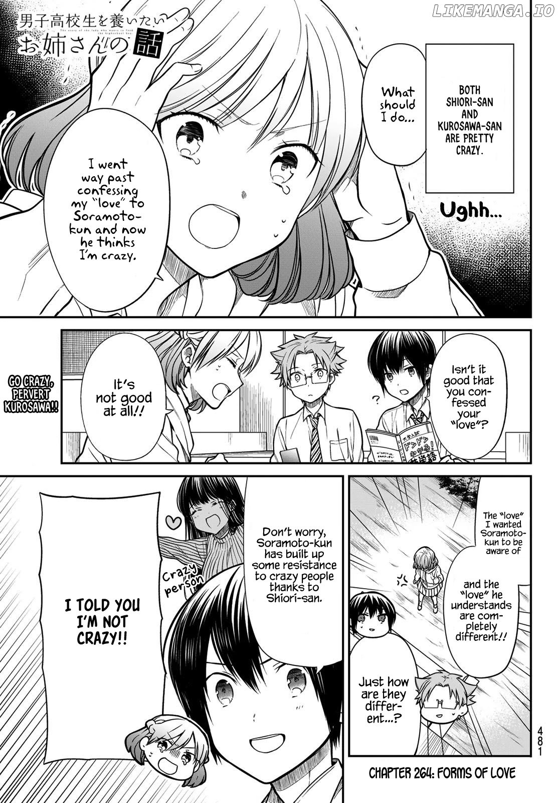 The Story of an Onee-San Who Wants to Keep a High School Boy chapter 264 - page 2