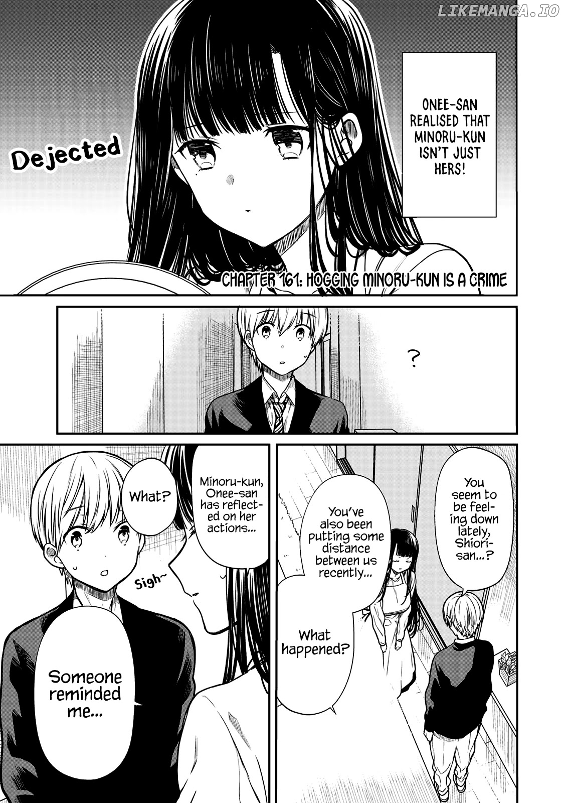 The Story of an Onee-San Who Wants to Keep a High School Boy chapter 161 - page 2