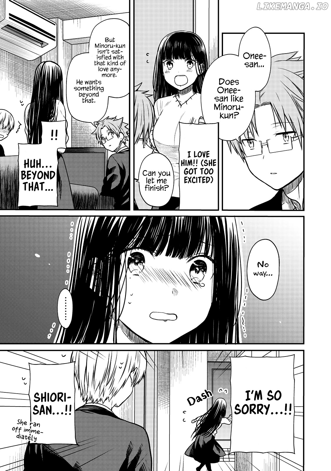 The Story of an Onee-San Who Wants to Keep a High School Boy chapter 162 - page 7