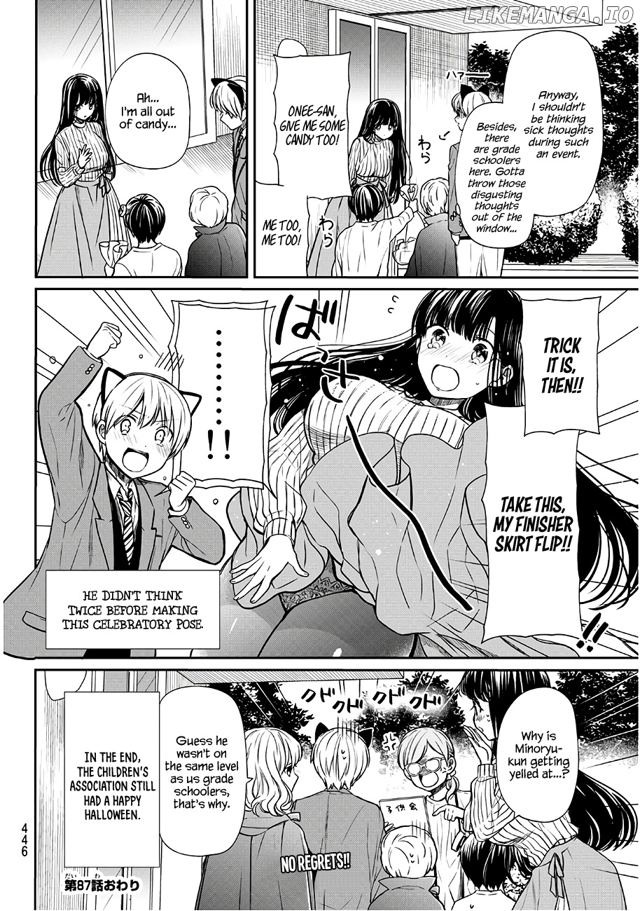 The Story of an Onee-San Who Wants to Keep a High School Boy chapter 87 - page 5