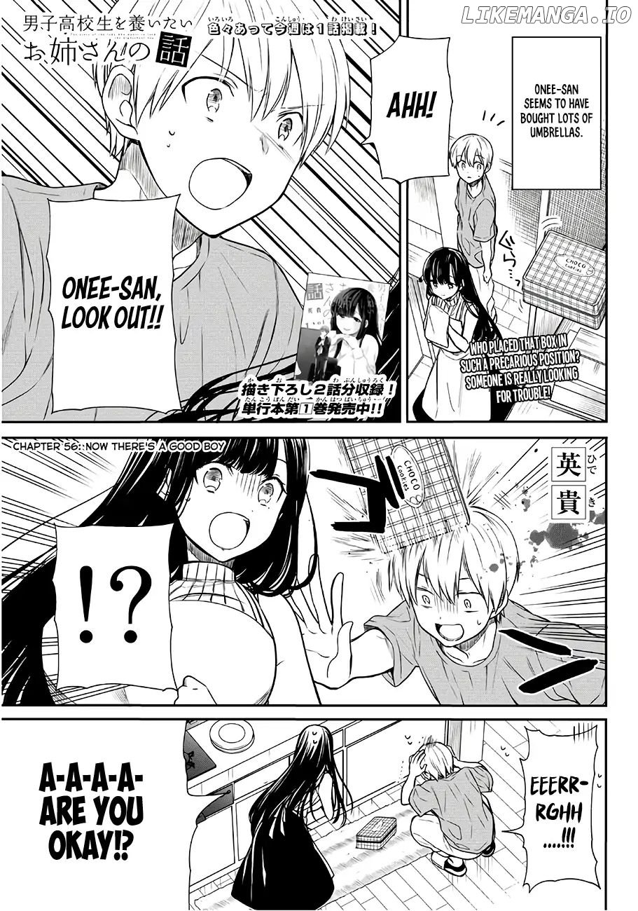 The Story of an Onee-San Who Wants to Keep a High School Boy chapter 56 - page 2