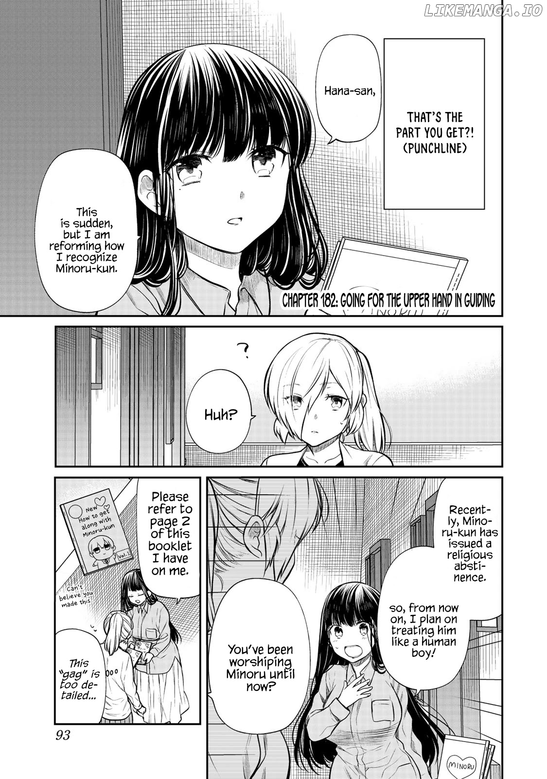 The Story of an Onee-San Who Wants to Keep a High School Boy chapter 182 - page 2