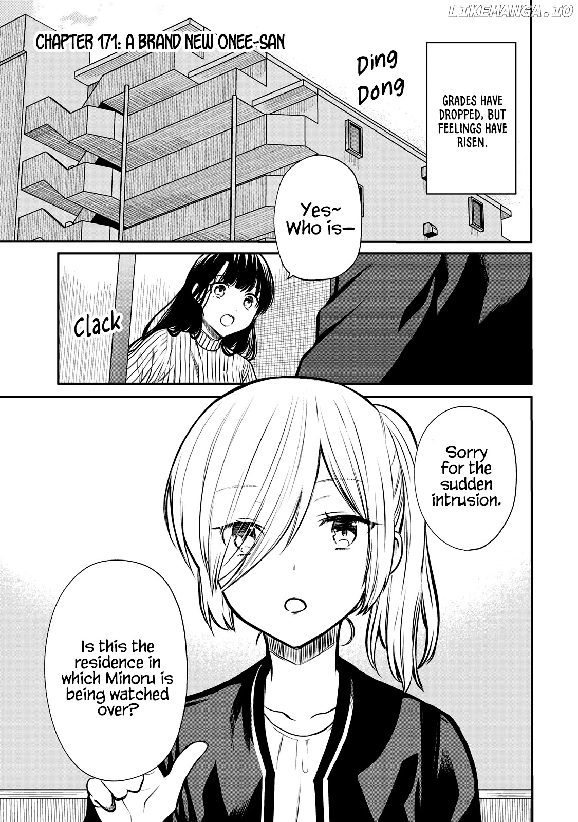 The Story of an Onee-San Who Wants to Keep a High School Boy chapter 171 - page 2