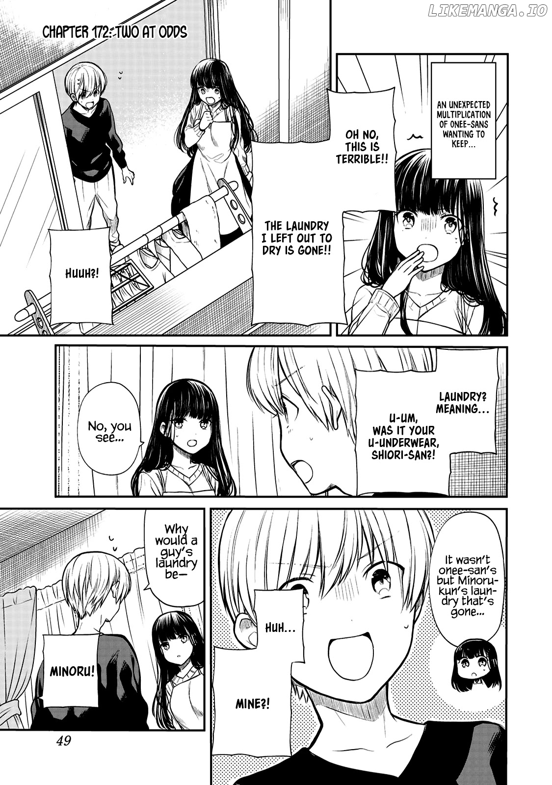 The Story of an Onee-San Who Wants to Keep a High School Boy chapter 172 - page 2