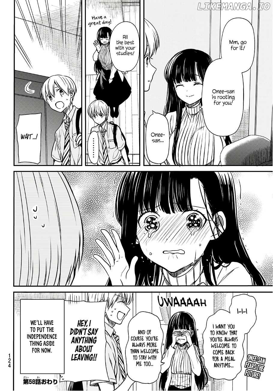 The Story of an Onee-San Who Wants to Keep a High School Boy chapter 58 - page 6