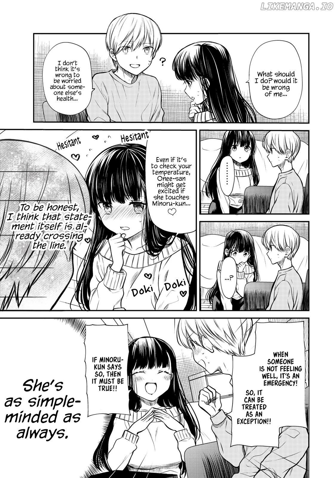 The Story of an Onee-San Who Wants to Keep a High School Boy chapter 184 - page 4