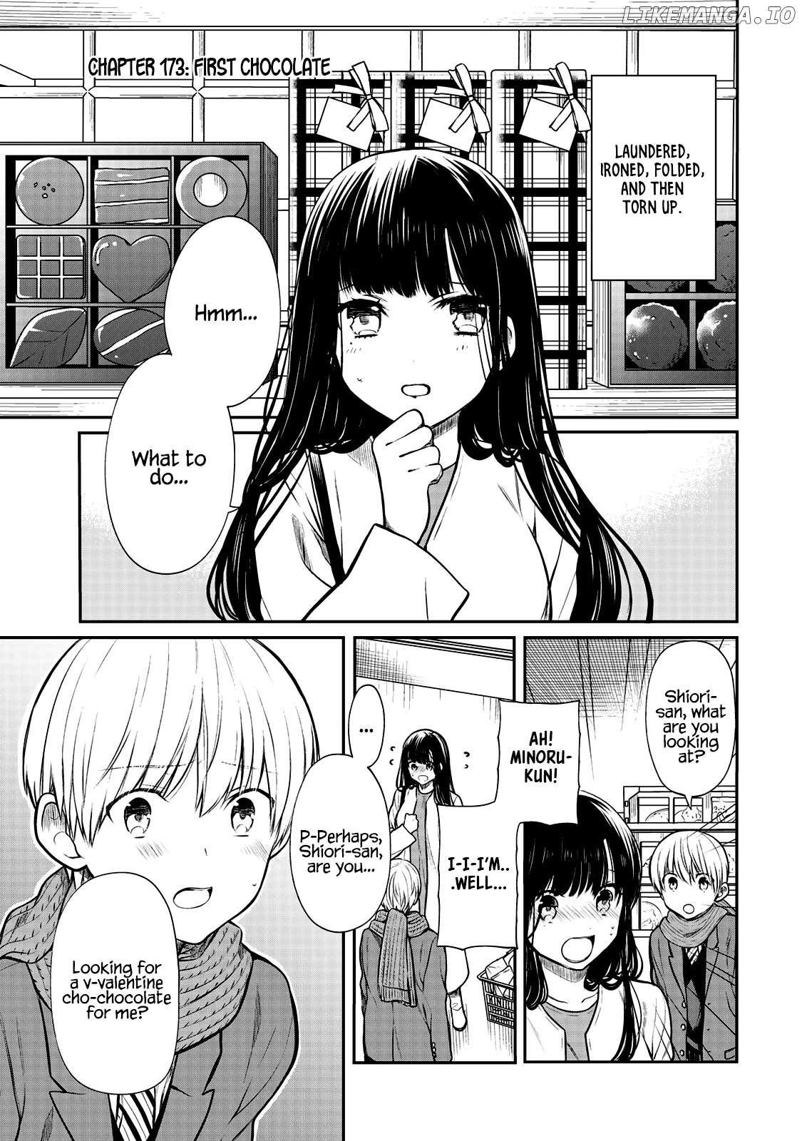 The Story of an Onee-San Who Wants to Keep a High School Boy chapter 173 - page 1