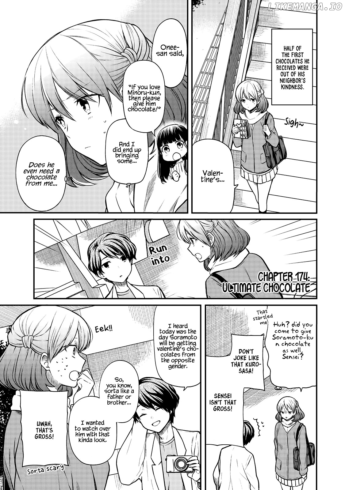 The Story of an Onee-San Who Wants to Keep a High School Boy chapter 174 - page 2