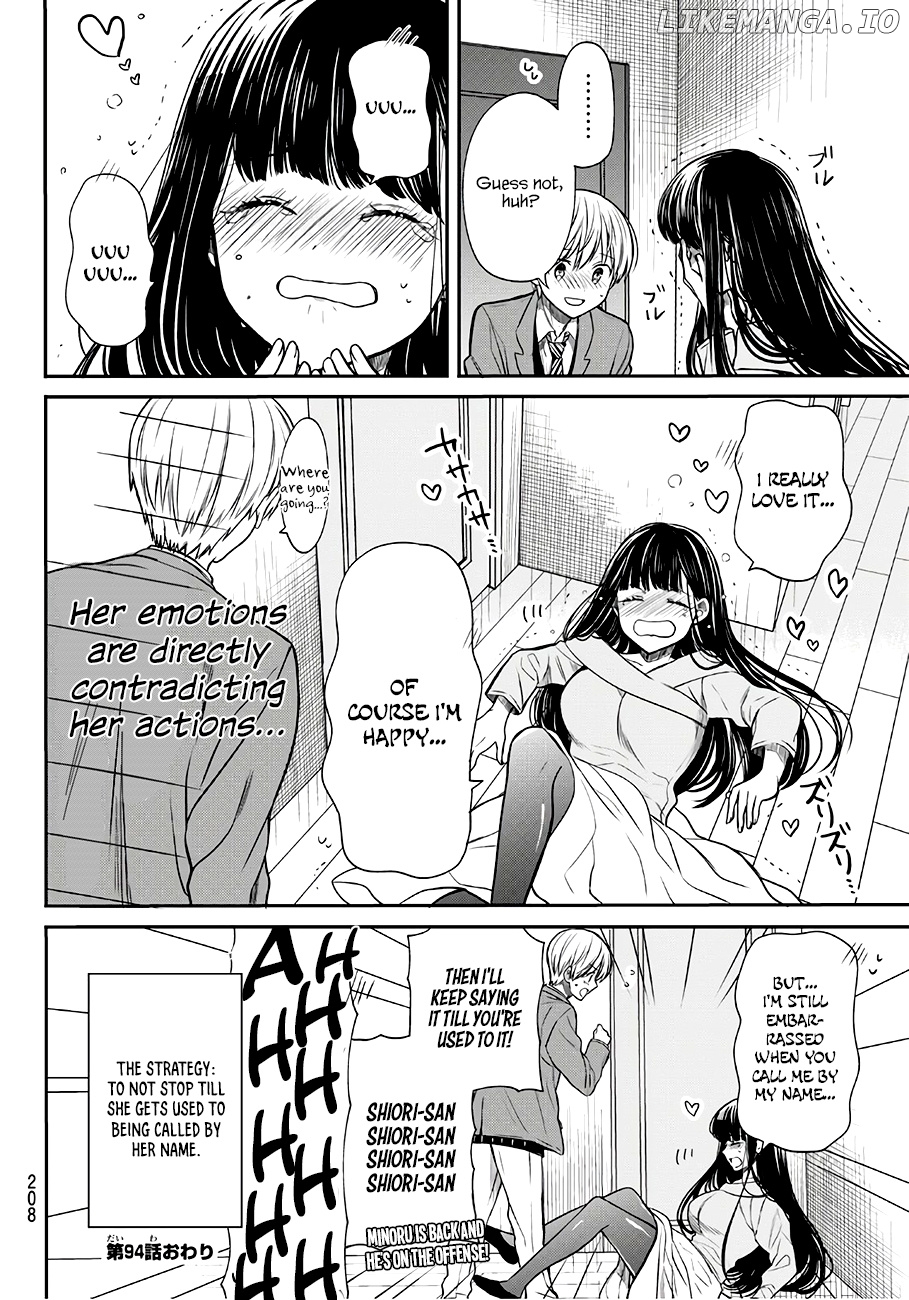 The Story of an Onee-San Who Wants to Keep a High School Boy chapter 94 - page 5