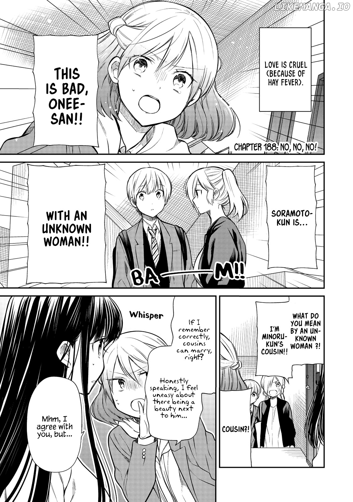 The Story of an Onee-San Who Wants to Keep a High School Boy chapter 188 - page 2