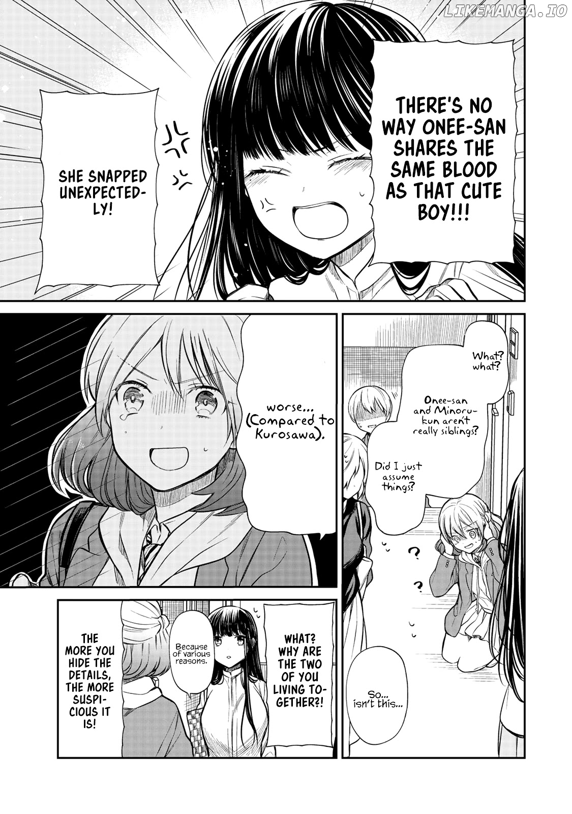 The Story of an Onee-San Who Wants to Keep a High School Boy chapter 188 - page 4