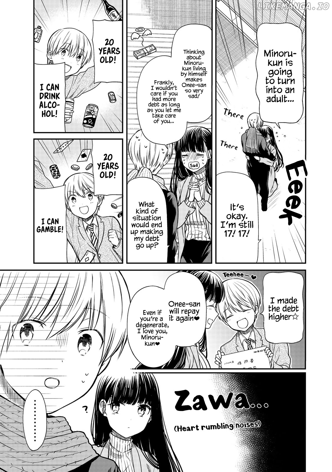 The Story of an Onee-San Who Wants to Keep a High School Boy chapter 151 - page 4