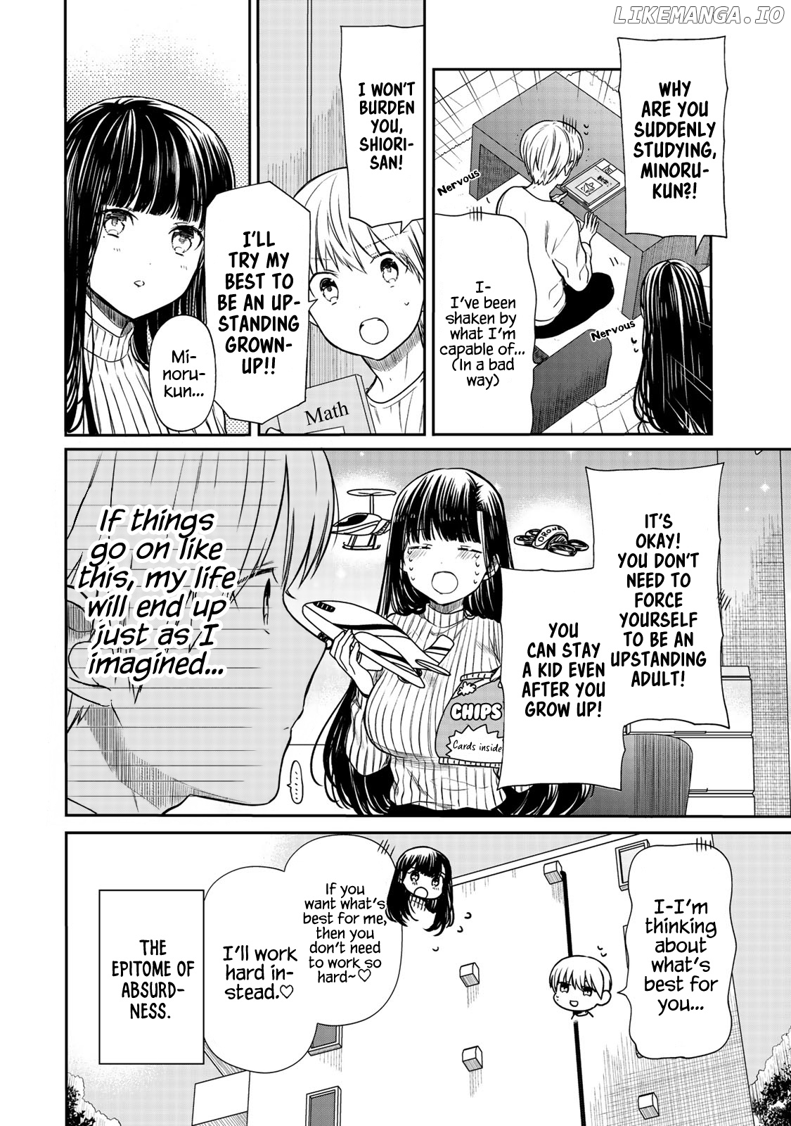 The Story of an Onee-San Who Wants to Keep a High School Boy chapter 151 - page 5