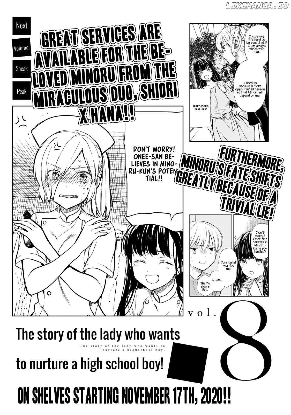 The Story of an Onee-San Who Wants to Keep a High School Boy chapter 189.5 - page 4