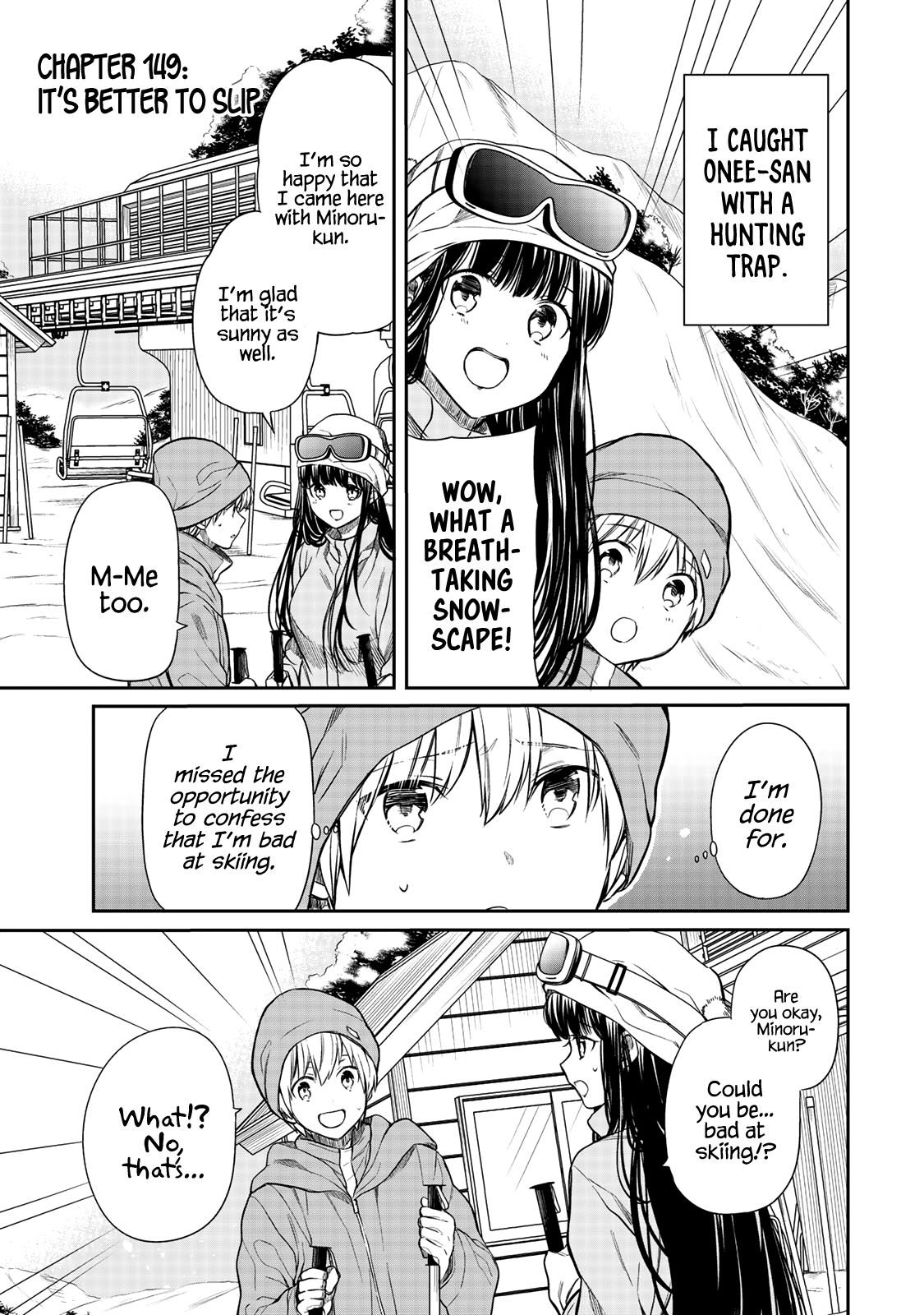 The Story of an Onee-San Who Wants to Keep a High School Boy chapter 149 - page 2