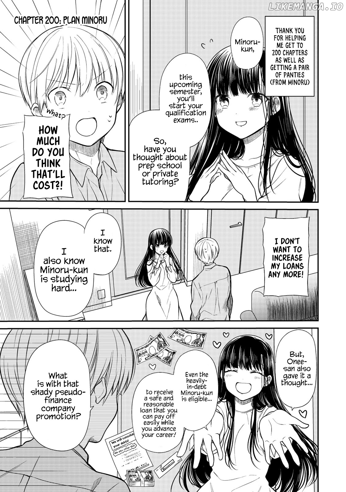 The Story of an Onee-San Who Wants to Keep a High School Boy chapter 200 - page 2