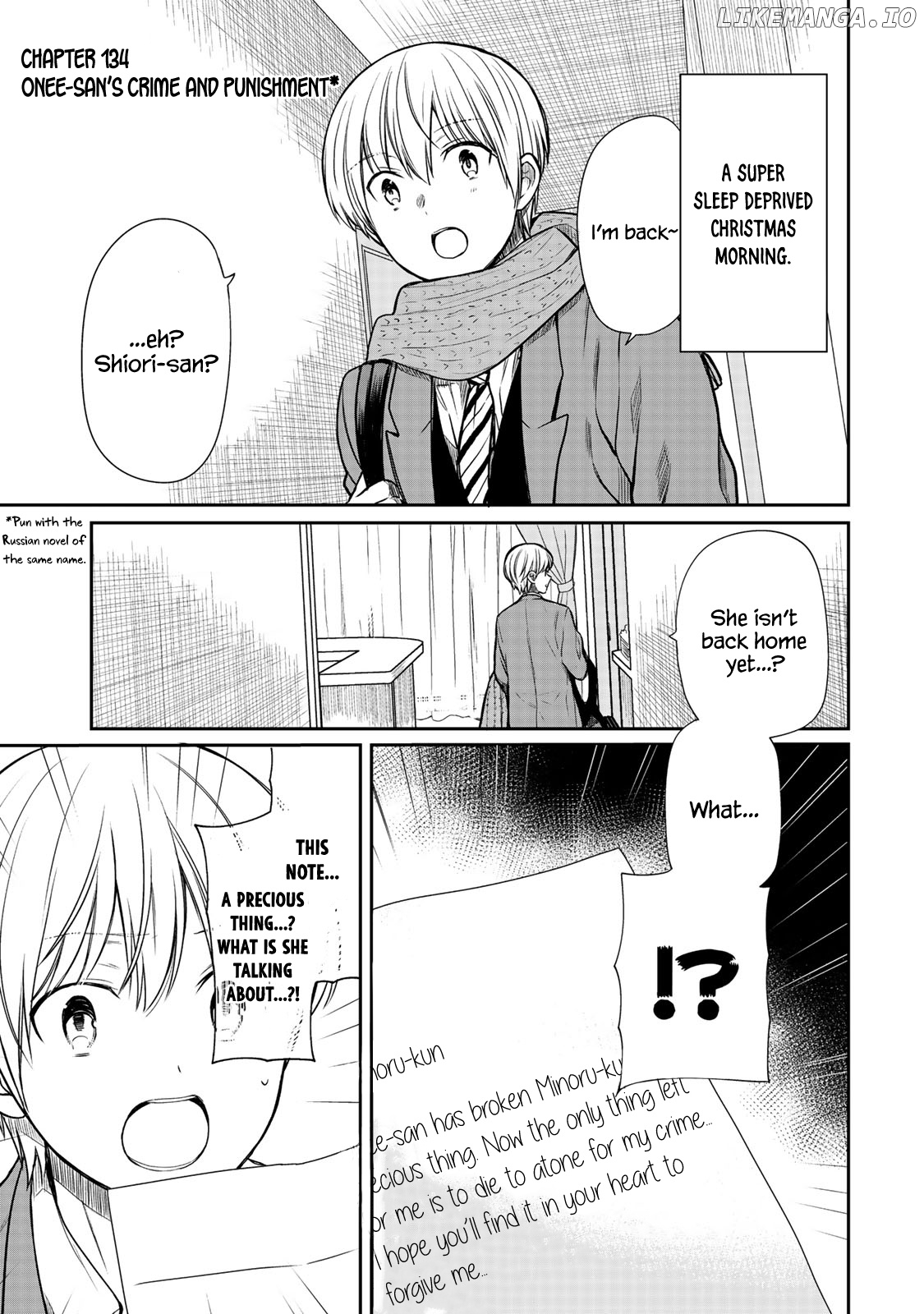 The Story of an Onee-San Who Wants to Keep a High School Boy chapter 134 - page 2