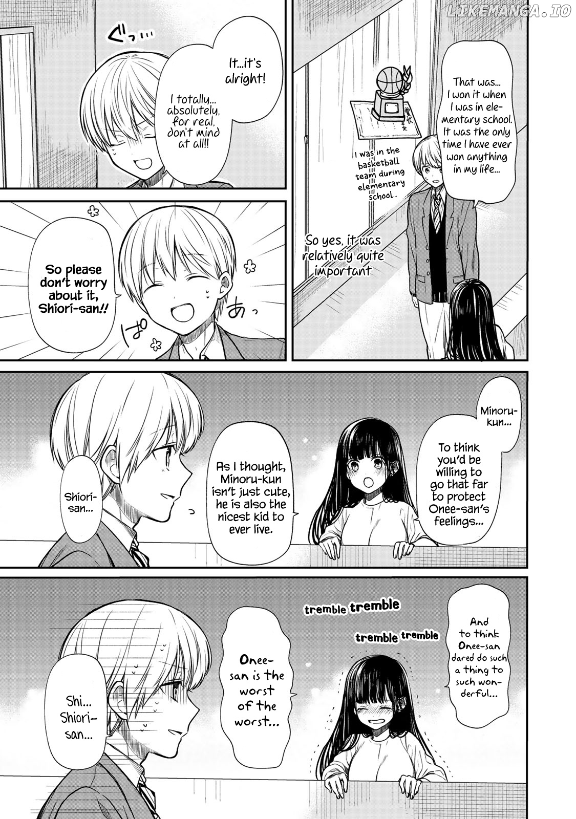 The Story of an Onee-San Who Wants to Keep a High School Boy chapter 134 - page 4