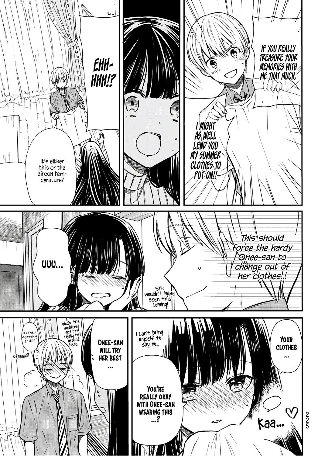 The Story of an Onee-San Who Wants to Keep a High School Boy chapter 37 - page 4