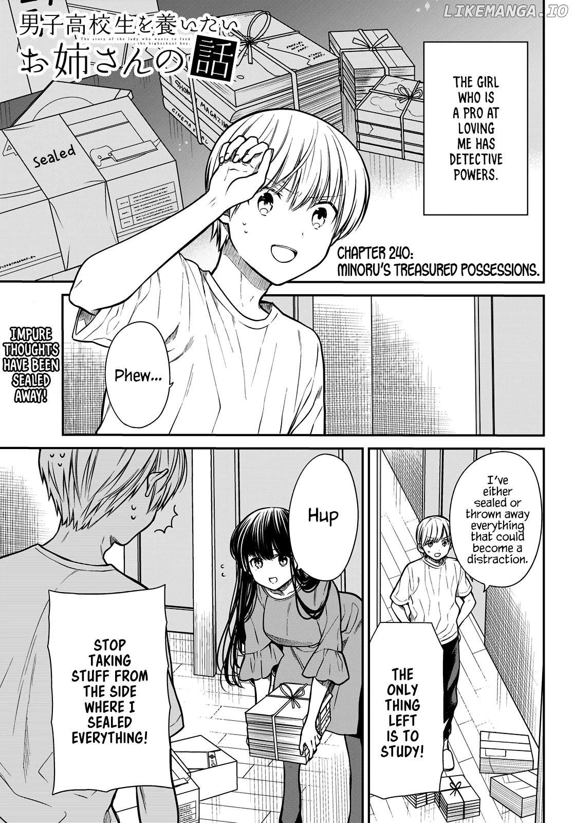 The Story of an Onee-San Who Wants to Keep a High School Boy chapter 240 - page 2