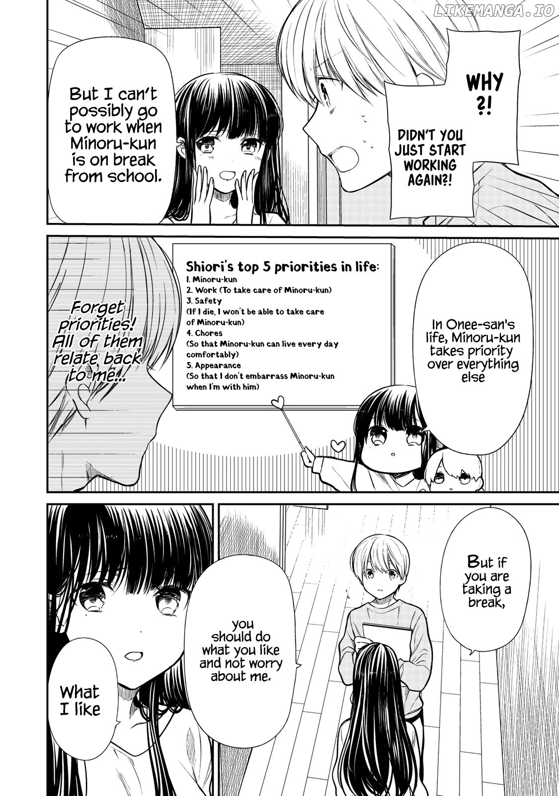 The Story of an Onee-San Who Wants to Keep a High School Boy chapter 195 - page 3