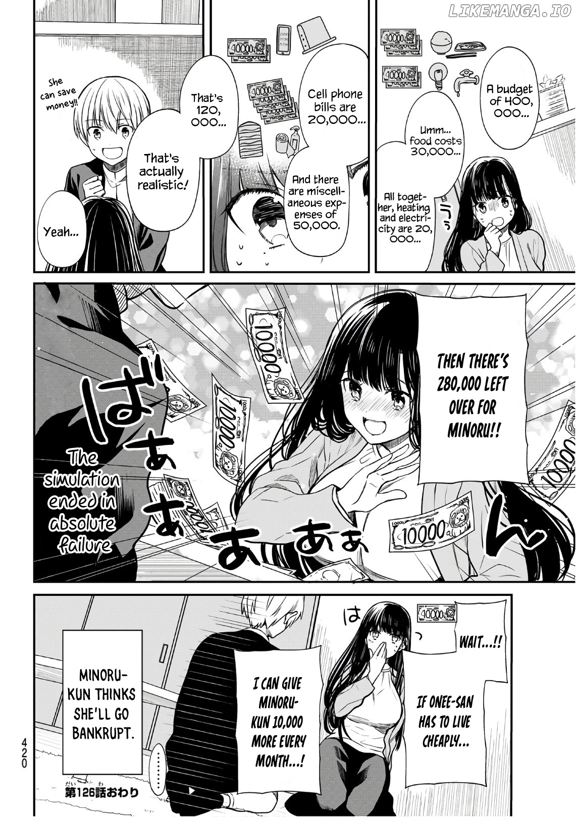 The Story of an Onee-San Who Wants to Keep a High School Boy chapter 126 - page 5