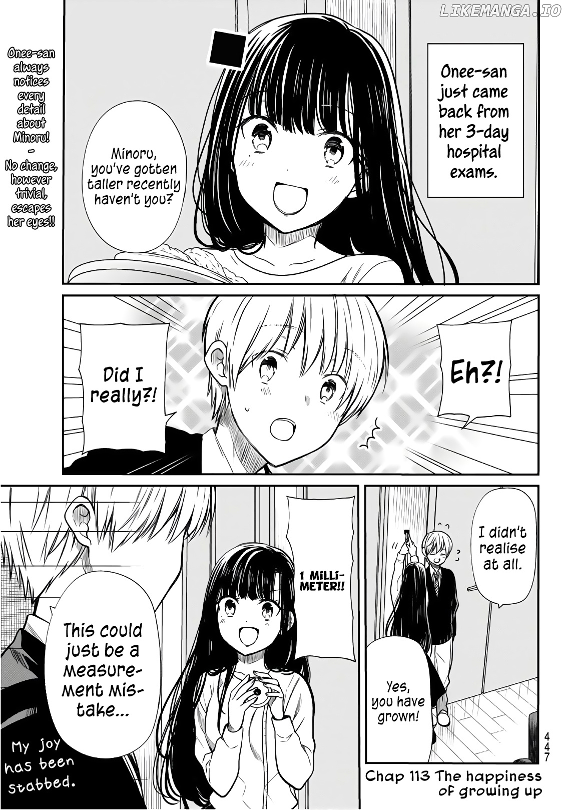 The Story of an Onee-San Who Wants to Keep a High School Boy chapter 113 - page 2