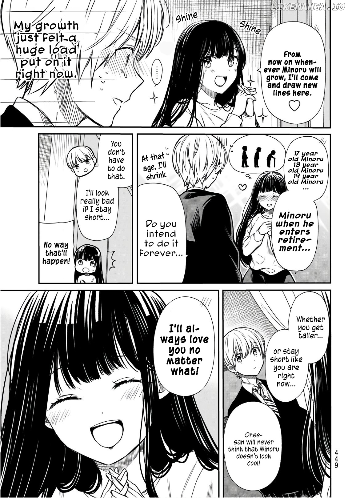 The Story of an Onee-San Who Wants to Keep a High School Boy chapter 113 - page 4