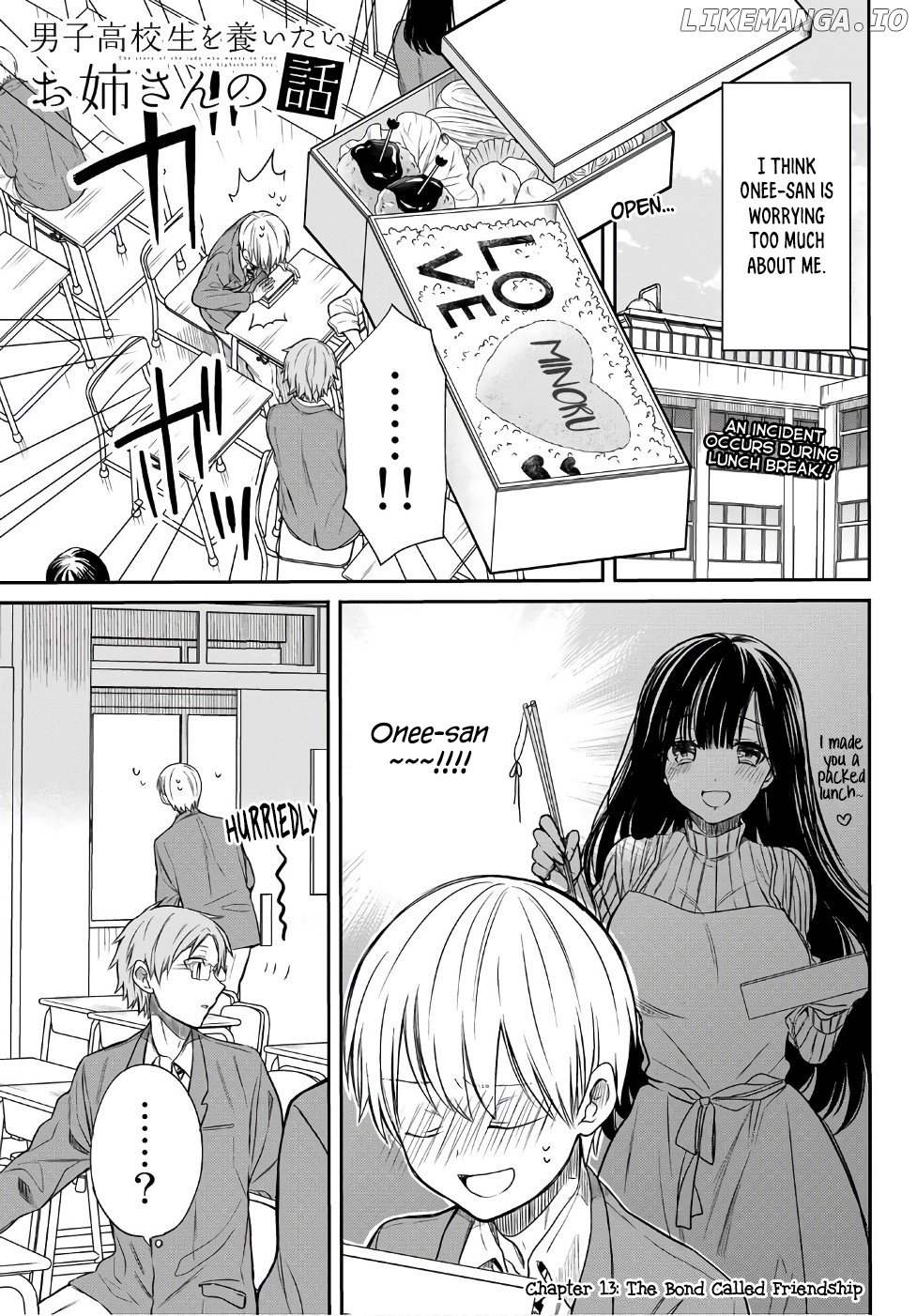 The Story of an Onee-San Who Wants to Keep a High School Boy chapter 13 - page 2